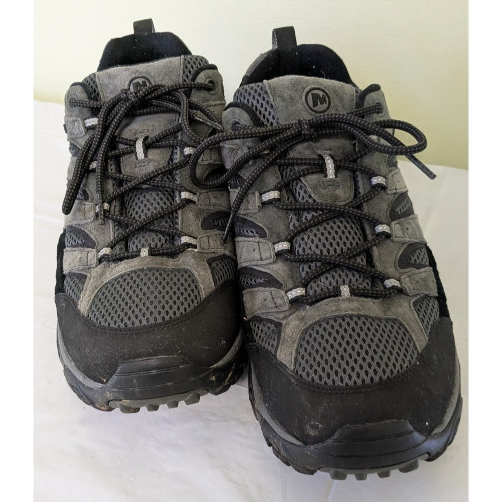 Merrell Men's Hiking Outdoors Shoes Gray/Black Vibram Sole US 13 W - J06031W